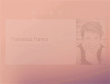Tablet Screenshot of francescafranco.net